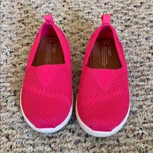 Hot Pink Toddler Toms
